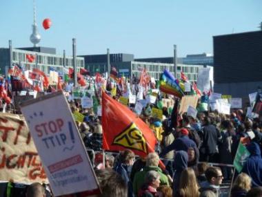 Anti-TTIP-Demo Berlin 2015