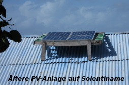 PV-Anlage auf Solentiname